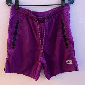 American Eagle Reflective Athletic Shorts